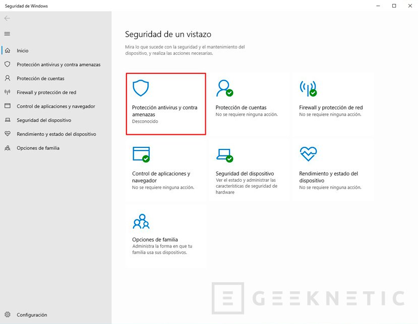 Quitar el icono de Windows Defender de la barra de tareas de Windows